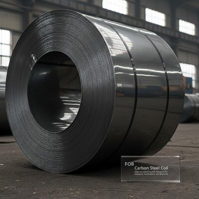 FOB Carbon Steel Coil Oiled Annealed Bahan tahan lama untuk aplikasi industri dan struktural