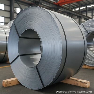 Annealed atau Normalized Carbon Steel Strip Coil Cold Rolled Precision Flat Rolled Steel Coil untuk aplikasi industri dan manufaktur