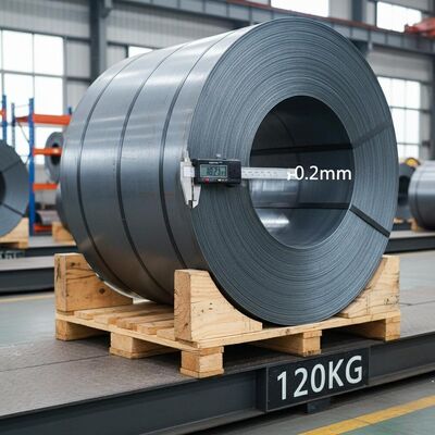 CIF Carbon Steel Coil Featuring Thick Tolerance Plus atau Minus 0.2mm dan Berat 120KG Ideal untuk Heavy Duty Manufacturing