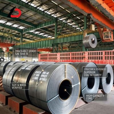SS400 Q235B Grade Carbon Steel Coil 2.5-6.0mm Thickness for Highway Guardrail Hot Rolled Steel Coil