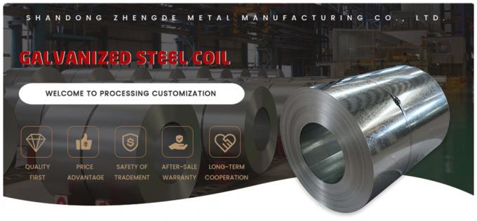 DIN Hot Dip Galvanized Steel Coil Cold Rolled G90 Z180 Z275 Dx51d 0