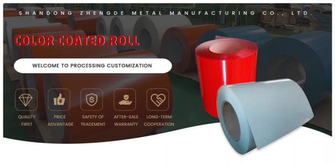 ASTM A653 SGCC Hot Dip Prepainted Galvanized Steel Coil 0