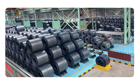 Mild Ms Karbon Steel Strip Hitam Hot Rolled ASTM A36 A53 DC01 DC02 3