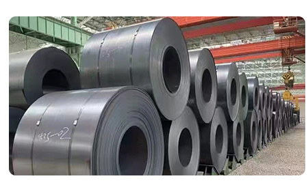 Mild Ms Karbon Steel Strip Hitam Hot Rolled ASTM A36 A53 DC01 DC02 4
