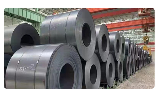 HRC Hitam A36 Low Carbon Steel Coil Ss400 Q235 Q355 Q345 S275jr Digulung Panas 4