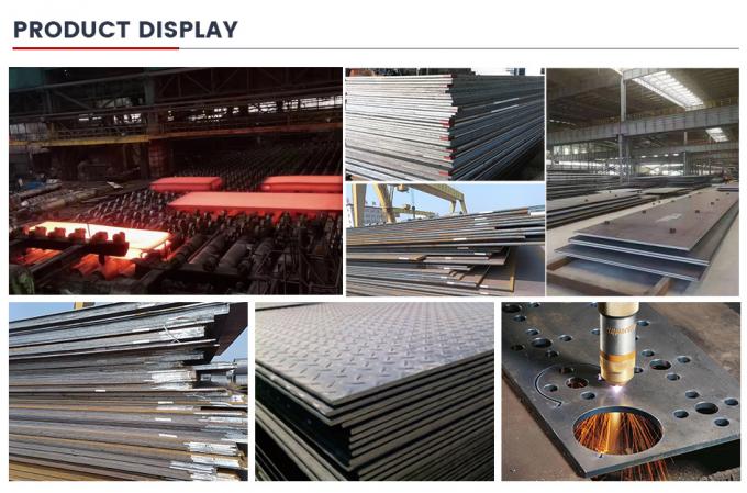 ISO Karbon Steel Sheet Plate Ss400 Ss355jr S275jr HRC Ms Hot Rolled 8