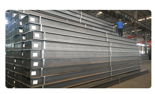 Hot Dip Galvanized Struktur Baja Karbon I / H Balok Untuk Solar Mounting System Disesuaikan Struktural 2