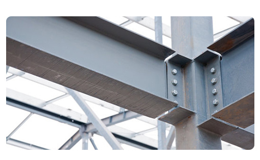 Hot Dip Galvanized Struktur Baja Karbon I / H Balok Untuk Solar Mounting System Disesuaikan Struktural 4