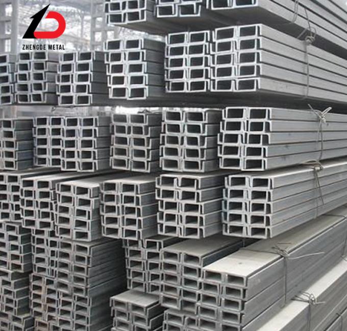 A36 Carbon Steel C Channel dengan Harga Kompetitif 41X41 41*21 Hot DIP Galvanized U Channel Steel 5