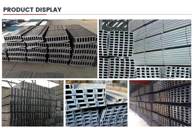 A36 Carbon Steel C Channel dengan Harga Kompetitif 41X41 41*21 Hot DIP Galvanized U Channel Steel 7