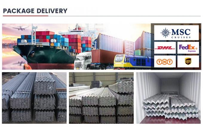 Sama Tidak Sama S355 60X60 50X50 Konstruksi Kekuatan Tinggi Alloy Steel Angle Bar L Bentuk Baja Bar 9