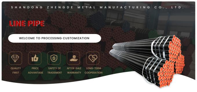 Kualitas yang sangat baik dan harga yang kompetitif Disesuaikan A333 X42/X52/X56/X60/65 X70 API Steel Pipe untuk Transportasi Pipe, Boiler Pipe 0