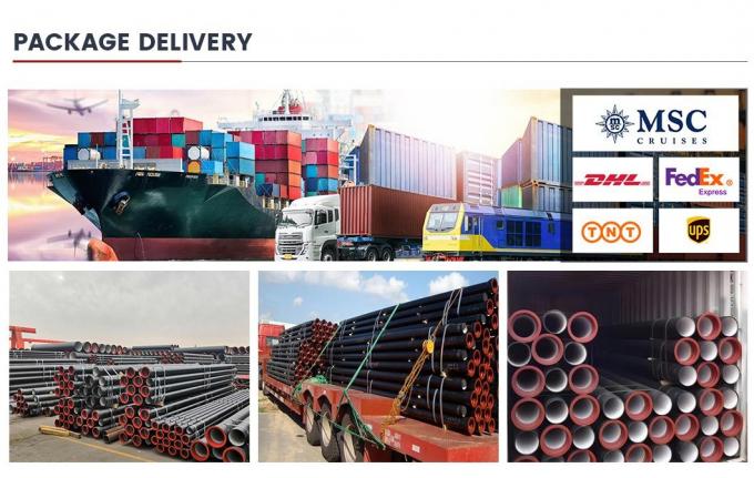 Pengangkutan air keran DN80-2600mm Dimensi kustom Harga pabrik Penjualan pipa besi lentur 14