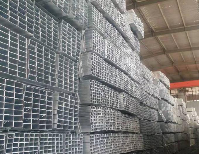 Pabrik Disesuaikan 20*30 30*40 40*60 60*80*2/1.5mm Hot Dip Galvanized Rectangular Tube/Pipe 5