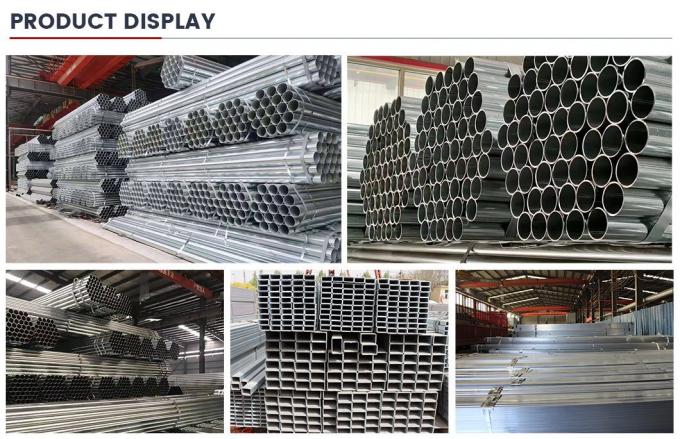 Pabrik Disesuaikan 20*30 30*40 40*60 60*80*2/1.5mm Hot Dip Galvanized Rectangular Tube/Pipe 7