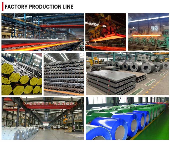 High-Strength Steel ASTM DIN JIS AISI Customized Construction Factory Portal Frame Processing Workshop Building Steel Structure