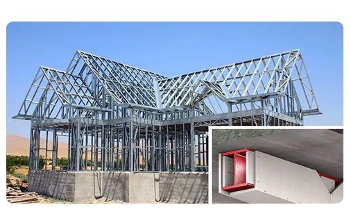 Prefab Engineering Galvanized Steel Warehouse Buildings Design Structure Truss Purlin Barn Shed Horse Arena