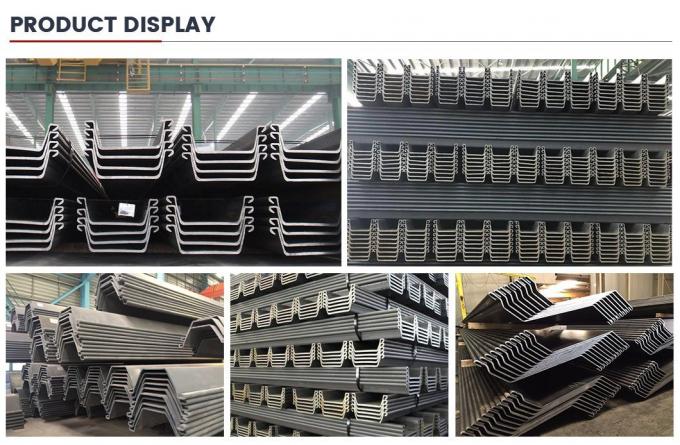 400*170 U Z L Steel Sheet Pile Dengan Ukuran Disesuaikan 7